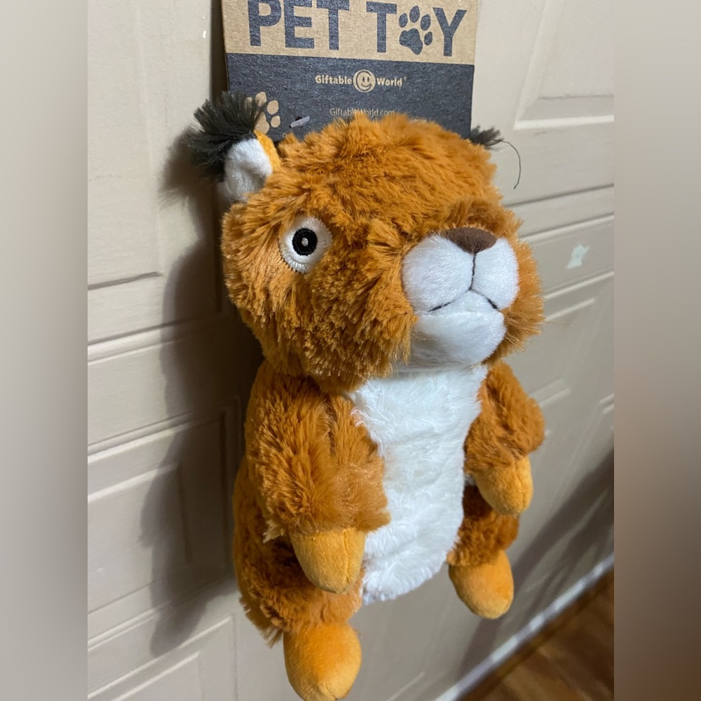 Brand New Giftable Dog Toy With Squeaker.